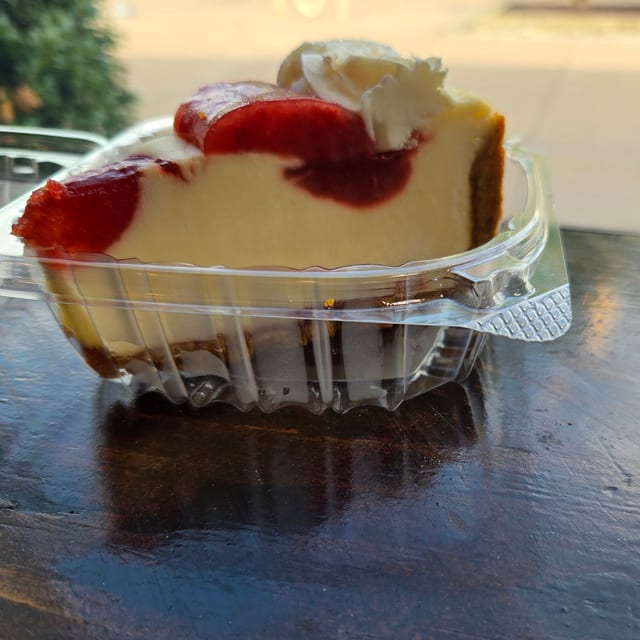 Strawberry Cheesecake.
