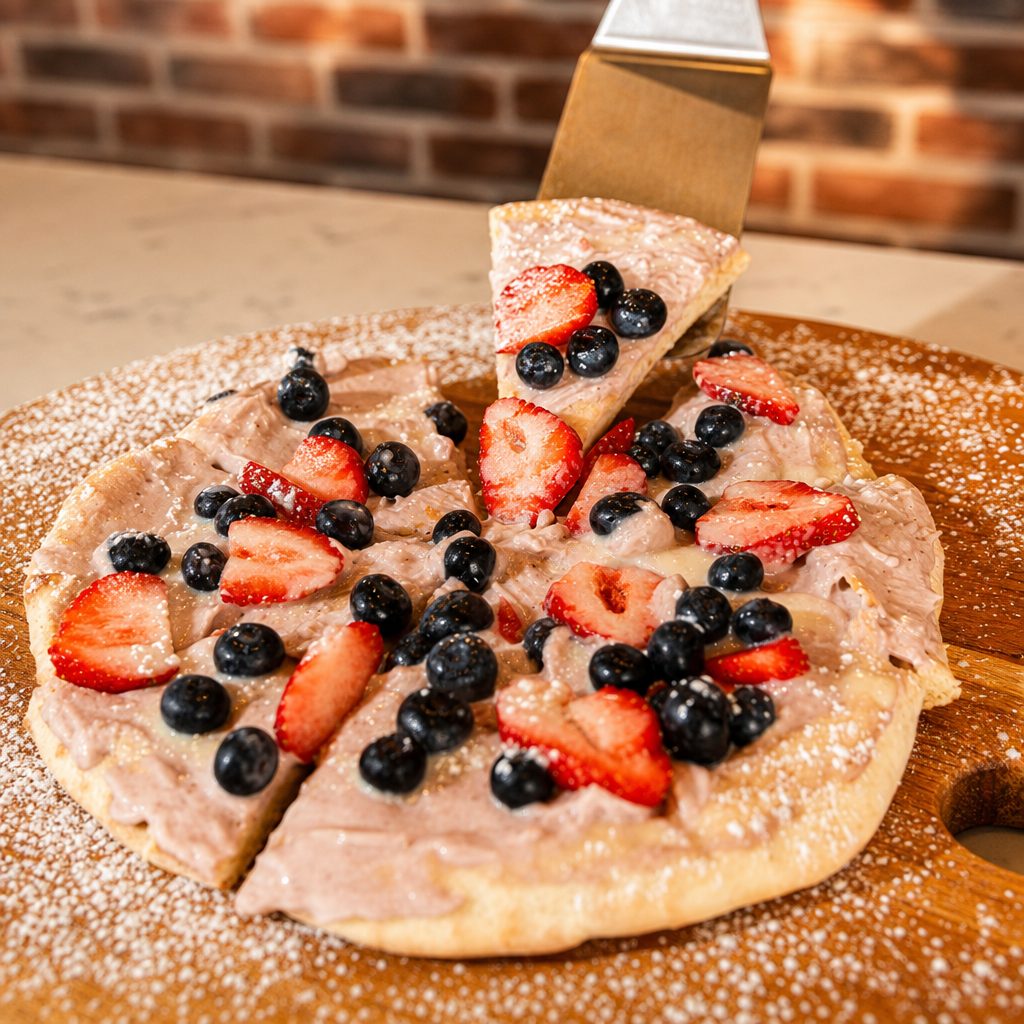 10" Strawberry Dessert Pizza.