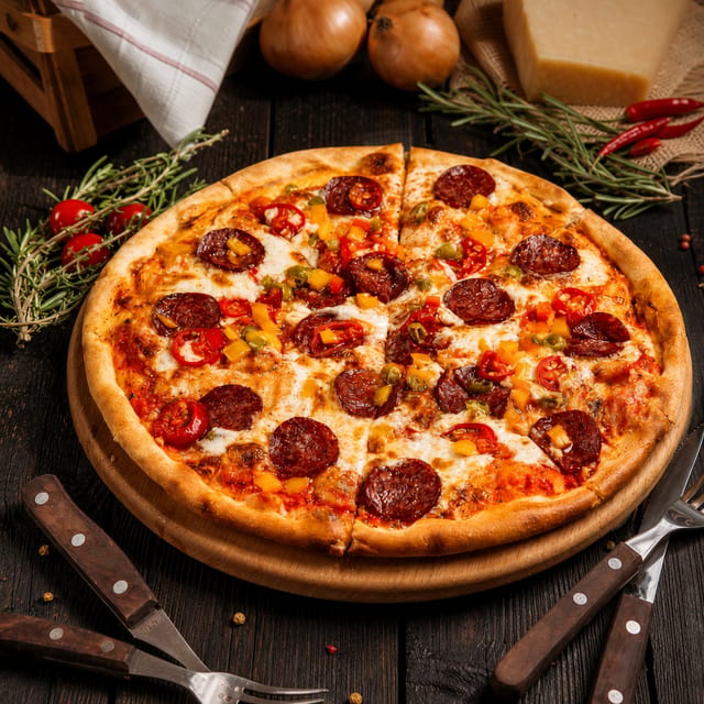 14" Pizza.
