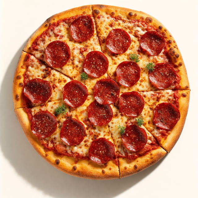 12" Jalapeno Pepperoni.