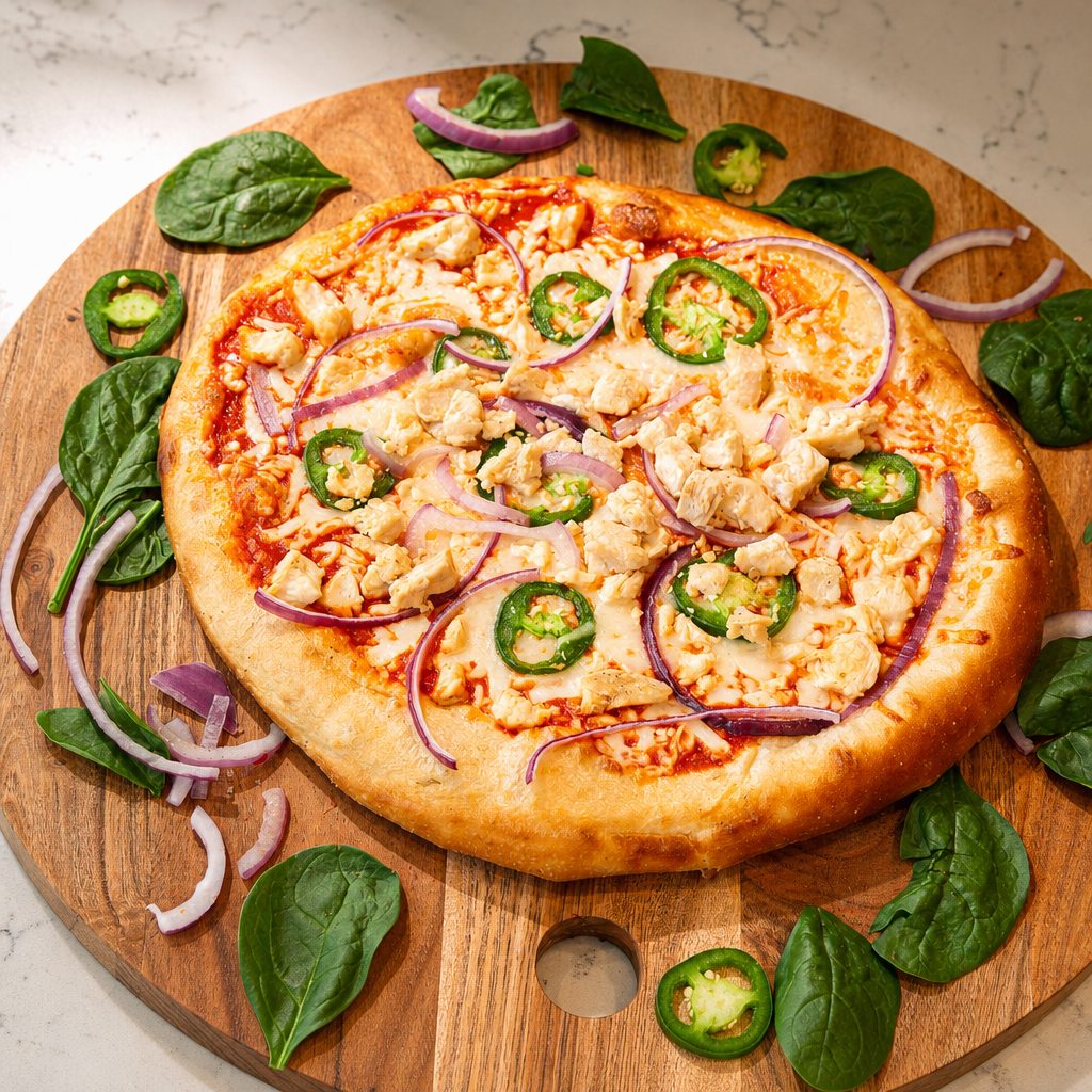10" Buffalo Chicken.