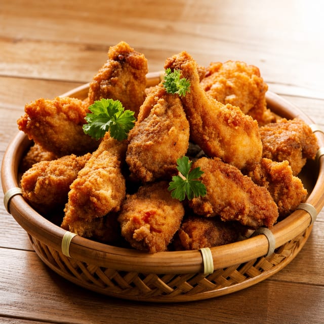 6 Pcs Wings.